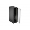 LANBERG INSTALAČNÍ SKŘÍŇOVÝ ROZVADĚČ 19" 42U 600X1000 ČERNÉ SKLENĚNÉ DVEŘE (PLOCHÉ BALENÍ)