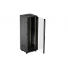 LANBERG 19" VOLNĚ STOJÍCÍ RACKOVÁ SKŘÍŇ 37U/600X600 (FLAT PACK) S PROSKLENÝMI DVEŘMI ČERNÁ