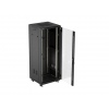 LANBERG 19" VOLNĚ STOJÍCÍ RACKOVÁ SKŘÍŇ 32U/600X600 (FLAT PACK) S PROSKLENÝMI DVEŘMI ČERNÁ
