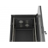 LANBERG 19" VOLNĚ STOJÍCÍ RACKOVÁ SKŘÍŇ 32U/600X600 (FLAT PACK) S PROSKLENÝMI DVEŘMI ČERNÁ