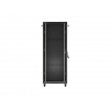 LANBERG 19" VOLNĚ STOJÍCÍ RACKOVÁ SKŘÍŇ 32U/600X600 (FLAT PACK) S PROSKLENÝMI DVEŘMI ČERNÁ
