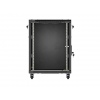LANBERG INSTALAČNÍ RACK 19" 15U 600X800 ČERNÉ SKLENĚNÉ DVEŘE (PLOCHÉ BALENÍ)