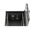 LANBERG INSTALAČNÍ RACK 19" 15U 600X600 ČERNÉ SKLENĚNÉ DVEŘE (PLOCHÉ BALENÍ)