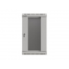 LANBERG RACKOVÁ SKŘÍŇ 10" NÁSTĚNNÁ 9U/300X300 (FLAT PACK) S PROSKLENÝMI DVEŘMI ŠEDÁ