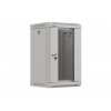 LANBERG RACKOVÁ SKŘÍŇ 10" NÁSTĚNNÁ 9U/300X300 (FLAT PACK) S PROSKLENÝMI DVEŘMI ŠEDÁ