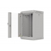 LANBERG RACKOVÁ SKŘÍŇ 10" NÁSTĚNNÁ 9U/300X300 (FLAT PACK) S PROSKLENÝMI DVEŘMI ŠEDÁ