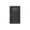 LANBERG RACKOVÁ SKŘÍŇ 10" NÁSTĚNNÁ 9U/300X300 (FLAT PACK) S PROSKLENÝMI DVEŘMI ČERNÁ