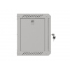 LANBERG RACKOVÁ SKŘÍŇ 10" NÁSTĚNNÁ 6U/300X300 (FLAT PACK) S PROSKLENÝMI DVEŘMI ŠEDÁ