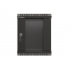 LANBERG RACKOVÁ SKŘÍŇ 10" PRO MONTÁŽ NA STĚNU 6U/300X300 (FLAT PACK) S PROSKLENÝMI DVEŘMI ČERNÁ