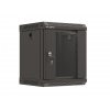 LANBERG RACKOVÁ SKŘÍŇ 10" PRO MONTÁŽ NA STĚNU 6U/300X300 (FLAT PACK) S PROSKLENÝMI DVEŘMI ČERNÁ