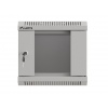 LANBERG RACKOVÁ SKŘÍŇ 10" NÁSTĚNNÁ 4U/300X300 (FLAT PACK) S PROSKLENÝMI DVEŘMI ŠEDÁ
