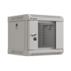 LANBERG RACKOVÁ SKŘÍŇ 10" NÁSTĚNNÁ 4U/300X300 (FLAT PACK) S PROSKLENÝMI DVEŘMI ŠEDÁ