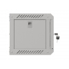 LANBERG RACKOVÁ SKŘÍŇ 10" NÁSTĚNNÁ 4U/300X300 (FLAT PACK) S PROSKLENÝMI DVEŘMI ŠEDÁ