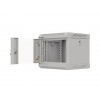 LANBERG RACKOVÁ SKŘÍŇ 10" NÁSTĚNNÁ 4U/300X300 (FLAT PACK) S PROSKLENÝMI DVEŘMI ŠEDÁ