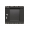 LANBERG RACKOVÁ SKŘÍŇ 10" NÁSTĚNNÁ 4U/300X300 (FLAT PACK) S PROSKLENÝMI DVEŘMI ČERNÁ