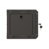 LANBERG RACKOVÁ SKŘÍŇ 10" NÁSTĚNNÁ 4U/300X300 (FLAT PACK) S PROSKLENÝMI DVEŘMI ČERNÁ