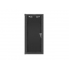 LANBERG RACKOVÁ SKŘÍŇ 10" NÁSTĚNNÁ 12U/280X310 (FLAT PACK) S PROSKLENÝMI DVEŘMI ČERNÁ