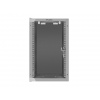 LANBERG RACKOVÁ SKŘÍŇ 10" NÁSTĚNNÁ 9U/280X310 (FLAT PACK) S PROSKLENÝMI DVEŘMI ŠEDÁ