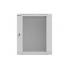 LANBERG 19" RACKOVÁ SKŘÍŇ 12U/540X350 (FLAT PACK) S PROSKLENÝMI DVEŘMI ŠEDÁ