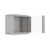 LANBERG 19" RACKOVÁ SKŘÍŇ PRO MONTÁŽ NA STĚNU 9U/540X350 (FLAT PACK) S PROSKLENÝMI DVEŘMI ŠEDÁ