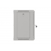 LANBERG 19" RACKOVÁ SKŘÍŇ PRO MONTÁŽ NA STĚNU 9U/540X350 (FLAT PACK) S PROSKLENÝMI DVEŘMI ŠEDÁ