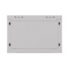 LANBERG 19" RACKOVÁ SKŘÍŇ PRO MONTÁŽ NA STĚNU 6U/540X350 (FLAT PACK) S PROSKLENÝMI DVEŘMI ŠEDÁ