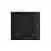 LANBERG RACKOVÁ SKŘÍŇ 19" DVOUDÍLNÁ NÁSTĚNNÁ 12U/600X600 (FLAT PACK) ČERNÁ