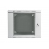 LANBERG RACKOVÁ SKŘÍŇ 19" DVOUDÍLNÁ NÁSTĚNNÁ 9U/600X600 (FLAT PACK) ŠEDÁ