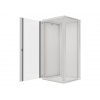 LANBERG RACKOVÁ SKŘÍŇ 19" NÁSTĚNNÁ 27U/600X600 (FLAT PACK) S PROSKLENÝMI DVEŘMI ŠEDÁ V2