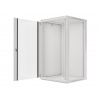 LANBERG 19" RACKOVÁ SKŘÍŇ PRO MONTÁŽ NA STĚNU 22U/600X600 (FLAT PACK) S PROSKLENÝMI DVEŘMI ŠEDÁ V2