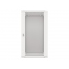LANBERG 19" RACKOVÁ SKŘÍŇ PRO MONTÁŽ NA STĚNU 22U/600X600 (FLAT PACK) S PROSKLENÝMI DVEŘMI ŠEDÁ V2