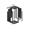 LANBERG 19" RACKOVÁ SKŘÍŇ PRO MONTÁŽ NA STĚNU 22U/600X600 (FLAT PACK) ČERNÁ V2