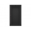 LANBERG 19" RACKOVÁ SKŘÍŇ PRO MONTÁŽ NA STĚNU 22U/600X600 (FLAT PACK) ČERNÁ V2
