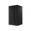 LANBERG 19" RACKOVÁ SKŘÍŇ PRO MONTÁŽ NA STĚNU 22U/600X600 (FLAT PACK) ČERNÁ V2