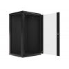 LANBERG 19" RACKOVÁ SKŘÍŇ PRO MONTÁŽ NA STĚNU 22U/600X600 (FLAT PACK) ČERNÁ V2