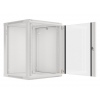 LANBERG 19" RACKOVÁ SKŘÍŇ PRO MONTÁŽ NA STĚNU 15U/600X600 (FLAT PACK) S PROSKLENÝMI DVEŘMI ŠEDÁ V2c
