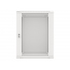LANBERG 19" RACKOVÁ SKŘÍŇ PRO MONTÁŽ NA STĚNU 15U/600X600 (FLAT PACK) S PROSKLENÝMI DVEŘMI ŠEDÁ V2c