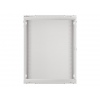 LANBERG 19" RACKOVÁ SKŘÍŇ PRO MONTÁŽ NA STĚNU 15U/600X600 (FLAT PACK) S PROSKLENÝMI DVEŘMI ŠEDÁ V2c