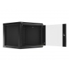 LANBERG RACKOVÁ SKŘÍŇ 19" PRO MONTÁŽ NA STĚNU 9U/600X600 (FLAT PACK) V2 ČERNÁ