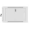 LANBERG 19" RACKOVÁ SKŘÍŇ PRO MONTÁŽ NA STĚNU 6U/600X600 (FLAT PACK) S PROSKLENÝMI DVEŘMI ŠEDÁ V2