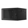 LANBERG 19" RACKOVÁ SKŘÍŇ PRO MONTÁŽ NA STĚNU 6U/600X600 (FLAT PACK) ČERNÁ V2