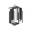 LANBERG RACKOVÁ SKŘÍŇ 19" NÁSTĚNNÁ 27U/600X450 (FLAT PACK) S PROSKLENÝMI DVEŘMI ČERNÁ V2