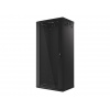 LANBERG RACKOVÁ SKŘÍŇ 19" NÁSTĚNNÁ 27U/600X450 (FLAT PACK) S PROSKLENÝMI DVEŘMI ČERNÁ V2