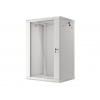LANBERG 19" RACKOVÁ SKŘÍŇ PRO MONTÁŽ NA STĚNU 18U/600X450 (FLAT PACK) ŠEDÁ V2