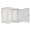 LANBERG RACKOVÁ SKŘÍŇ 19" NÁSTĚNNÁ 12U/600X450 PRO VLASTNÍ MONTÁŽ S KOVOVÝMI DVEŘMI ŠEDÁ