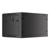 LANBERG RACKOVÁ SKŘÍŇ 19" PRO MONTÁŽ NA STĚNU 6U/600X450 PRO VLASTNÍ MONTÁŽ S KOVOVÝMI DVEŘMI ČERNÁ