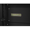 LANBERG 19" RACKOVÁ SKŘÍŇ PRO MONTÁŽ NA STĚNU 4U+3U/540X200 NÍZKOPROFILOVÁ ČERNÁ (SMONTOVANÁ)
