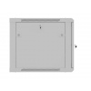 LANBERG NÁSTĚNNÁ INSTALAČNÍ SKŘÍŇ 19" 9U 600X600 ŠEDÉ PERFOROVANÉ DVEŘE (PLOCHÉ BALENÍ)