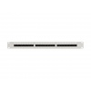 LANBERG PATCH PANEL 24 PORTŮ 1U 19" CAT.6A UTP S POLICÍ ŠEDÝ