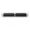 LANBERG PATCH PANEL 12PORT 1U 10" CAT.6 UTP ŠEDÝ